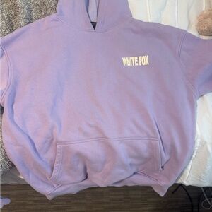 White Fox Boutique Lavender Pullover Hoodie